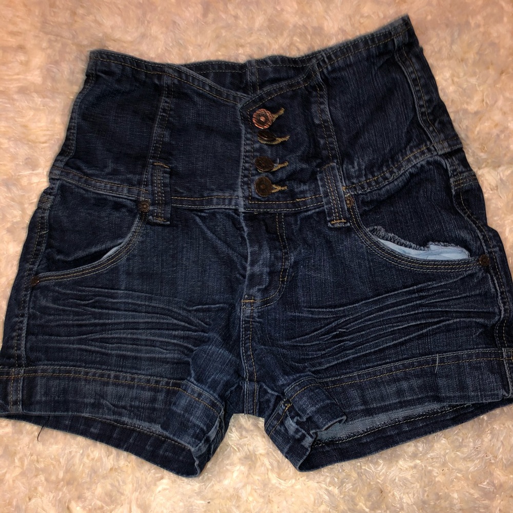 High waist vintage VANILLA STAR SHORTS WOMEN